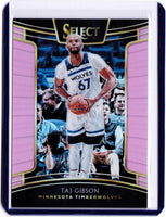 2018-19 Panini Select  National Convention Pink Prizm #32 - Taj Gibson /10